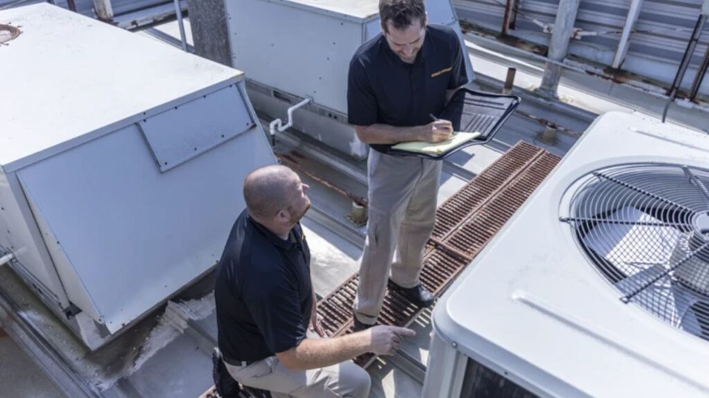 Commercial HVAC Unit Cleaning