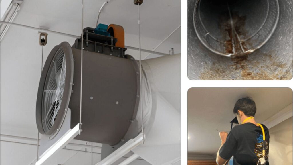 Commercial Dryer Vent Cleaning 1